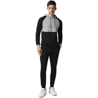 FYLTR Men's Colourblock Hoodie & Jogger Casual Co-ord Set - Raglan Sleeve Detail | Utility Side Pockets | Full Sleeve