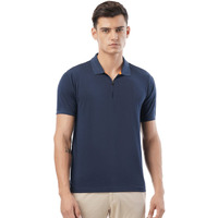 FYLTR Men's Solid Regular Fit Polo Shirt (FYLSS23MP-006_Blue Beats L)
