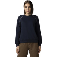 FYLTR Women's Solid Color Raglan Sweatshirt with Full Sleeve - Round Neck | Contrast Flatlock Stitch Detailing | Casual Winterwear for Women