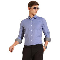Formal Shirts for Men || Shirt for Men || Men Shirt (in, Alpha, M, Nautical Deep Blue)