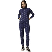FYLTR Women's Stand Collar Jacket & Jogger Co-ord Set - Full Zipper | Contrast Drawstring | Utility Pockets |Rib Hem & Cuff