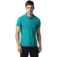 FYLTR Men's Solid Regular Fit Polo Shirt (FYLAW23MP-003_Mystic Teal XL)