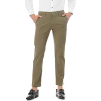 FYLTR Men's Regular Khakis (FYLSS23MK-004_Mythical Olive_28)