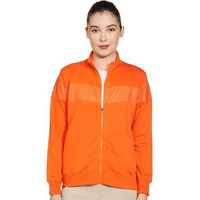 FYLTR Women's Casual Stand Collar Jacket With Cut and Sew Panel - Full Zip Closure | Side Pockets | Rib Hem & Cuff | Casual Winterwear For Women