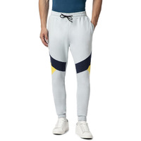 FYLTR Men's Colourblock Joggers with Elasticated Waist and Contrast Drawstrings