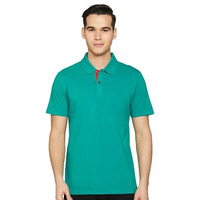 FYLTR Men's Solid Regular Fit Polo Shirt (FYLSS23MP-005_Legion Teal XL)