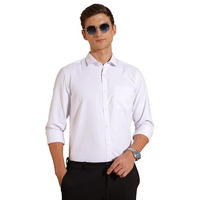 Formal Shirts for Men || Shirt for Men || Men Shirt (in, Alpha, M, Moonlit White-Diamond)