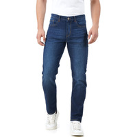 INKD Men's Lightweight Regular Fit Jeans (Aegean, 28)