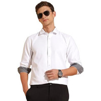 Formal Shirts for Men || Shirt for Men || Men Shirt (in, Alpha, S, Crisp Ivory)