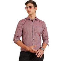 Formal Shirts for Men || Shirt for Men || Men Shirt (in, Alpha, S, Crimson Class)