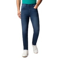 INKD Men's Regular Jeans (INKAW23MJN-020_Indigo-Dark Tide