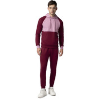 FYLTR Men's Colourblock Hoodie & Jogger Casual Co-ord Set - Raglan Sleeve Detail | Utility Side Pockets | Full Sleeve