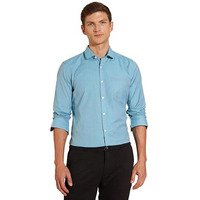 Formal Shirts for Men || Shirt for Men || Men Shirt (in, Alpha, S, Turquoise Tide)