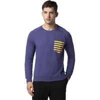 FYLTR Men's Casual Raglan Sleeve Sweatshirt with Pocket Detail - Full Sleeve | Rib Hem & Cuff | Casual Winterwear for Men