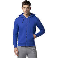 FYLTR Men's Casual Zip-Up Hoodie with Drawstring Detail - Utility Pockets | Full Zipper | Casual Winterwear for Men