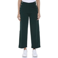 FYLTR Women's Relaxed Dress Pants (FYLAW24WP-503_Olive Dew