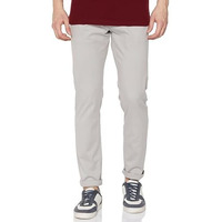 FYLTR Men's Regular Khakis (FYLSS23MK-004_Grey-Tastic