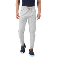PUMPD Mens Regular Track Pants (PUMSS23MJG-026_Silver Grey_M)