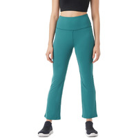 PUMPD Womens Stretchable All-Purpose Flare Pants -Lightweight, Anti-Odor, Squat Proof, Dry Tech, Ultra Soft Seams