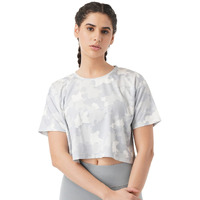PUMPD Womens Solid Athletic Fit T-Shirt (PUMSS23WTP-009_Heavenly White XXL)
