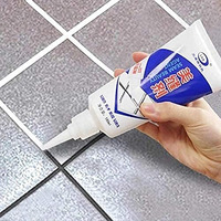 RAVIRANDAL Tile Seal (White), DIY Ready-mix Restoring Tile Grout for Bathroom, Kitchen Tiles Water Resistant Silicone Sealant Grouts Repair Filler Tube- 180ML