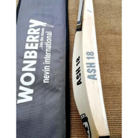 Wonberry 42mm aprx Monster Profile Big Edge English Willow Cricket Bat Full SH