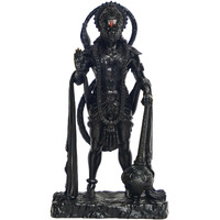 Murti hub Lord King of Sarangpur Hanuman for Car Dashboard,Temple Idol,Office Decor,Corporate Gifts,Diwali Gift,Home Decor,Festivals (Black)