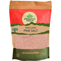 ORGANIC INDIA Pink Rock Salt - 1Kg Packet