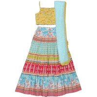 BIBA GIRL PRINTED RELAXED KID(KW4503_YELLOW_7)