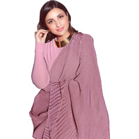 Sidhidata Womens Woven Synthetic Saree With Blouse Piece (Parineeti Onion_Onion)