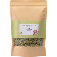 Seeds and Hands Wayanad 7mm+ Green Cardamom/Elaichi Whole [No Artificial Colors] (Super Saver Pack 1kg)