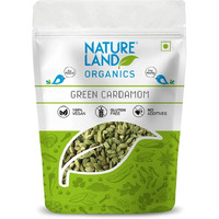 Natureland Organics Green Cardamom 75 Gm - Organic Hari Elaichi