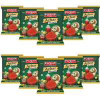 Pushp Brand Achar Masala Pouch (500gm each Pack) (Pack of 10)