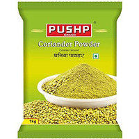 Pushp Brand Natural Coriander (Dhaniya) Powder Pouch (1Kg Pack of 1)