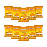 Pushp Brand Turmeric Powder Pouch (200gm pack) (Pack of 10)