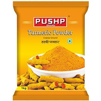 Pushp Brand Turmeric Powder Pouch (1kg Pack of 1)