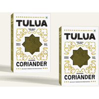 Tulua Coriander Premium Powder (Dhaniya) - 100gm Each Pack of 2 | Naturally Processed and Grounded with Natural Oils | 100% Natural and Organic | Made with Freshest Coriander Seeds