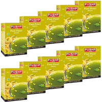 Pushp Brand Panipuri Masala Box (Pack of 10, 50g in each pack)