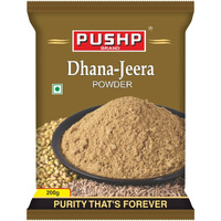 Pushp Brand Dhana Jeera Powder Pouch (Pack of 1, 200g pack) (Pack of 1)
