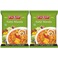 Pushp Brand Sabji Masala Pouch (Pack of 2, 200g in each pack)