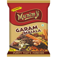 Pushp Brand Munimji Garam Masala Powder(500G) (Pack Of 1), Vegetable Masala