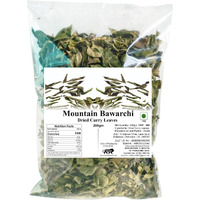 Mountain Bawarchi Curry Leaves | Dried Curry Leaves | Kadi Patta Leaves | 200g