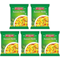 Pushp Brand Kasoori Methi Pouch (100g pack) (Pack of 5)
