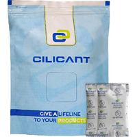 CILICAnT 5 Gram 200 Pcs Premium Silica Gel White Packets Desiccant Dehumidifiers, Silica Gel Packs for Moisture Absorption (5 Gram X 200 Pcs = 1 Kg)
