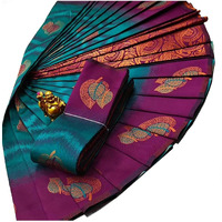 VJFASHION Women Paithani Soft Silk Saree With Blouse Piece_freesize