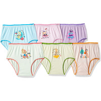 BODYCARE Girls Cotton Panties(Pack of 6) (E1800_Multicoloured_75_Multicoloured_9 Years-10 Years)