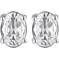 GIVA 925 Silver Zircon Classic Stud Earrings|Gifts For Girlfriend,Rakhi Rakshabandhan Gift For Sister Bhabhi,Gifts For Women & Girls|With Certificate Of Authenticity And 925 Stamp|6 Month Warranty*