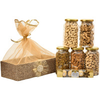 NUTRI MIRACLE Rakhi Celebration Pack |Healthy Gifts with Dry Fruits and Chocolates|Anniversary and Birthday gift