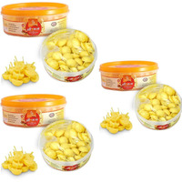 CraftVatika Readymade Diya Ghee Batti Pure Cow Ghee Cotton Wicks for Poojan, Diwali Decoration Handmade Wax Free Diya for Puja (150 Pcs)