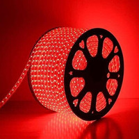 Gesto 10 Meter Rope Led Strip Lights  Outdoor Lights waterproof for Balcony Decoration,Home Decor & Interior Decoration | Decorative Lights for Diwali Decoration,Cove Light for ceiling (Red)